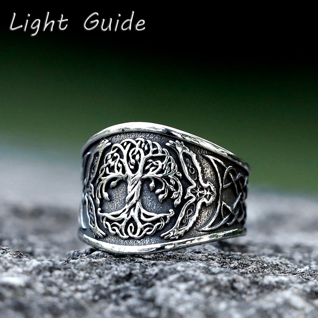Tree of Life Viking Nordic Norse Buddhist Yogic Yoga Stainless - Etsy