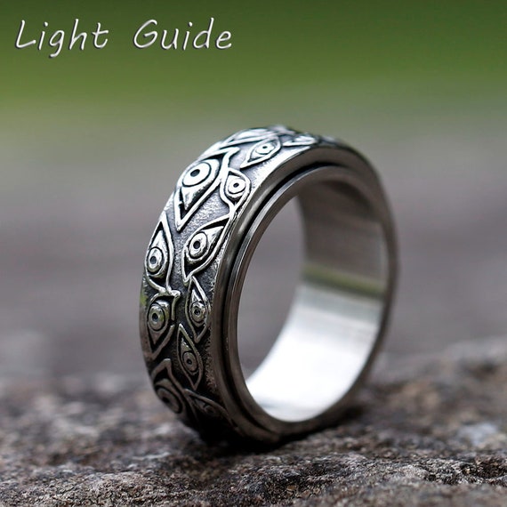 Human on sale eye ring