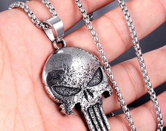 Punisher skull hotsell pendant
