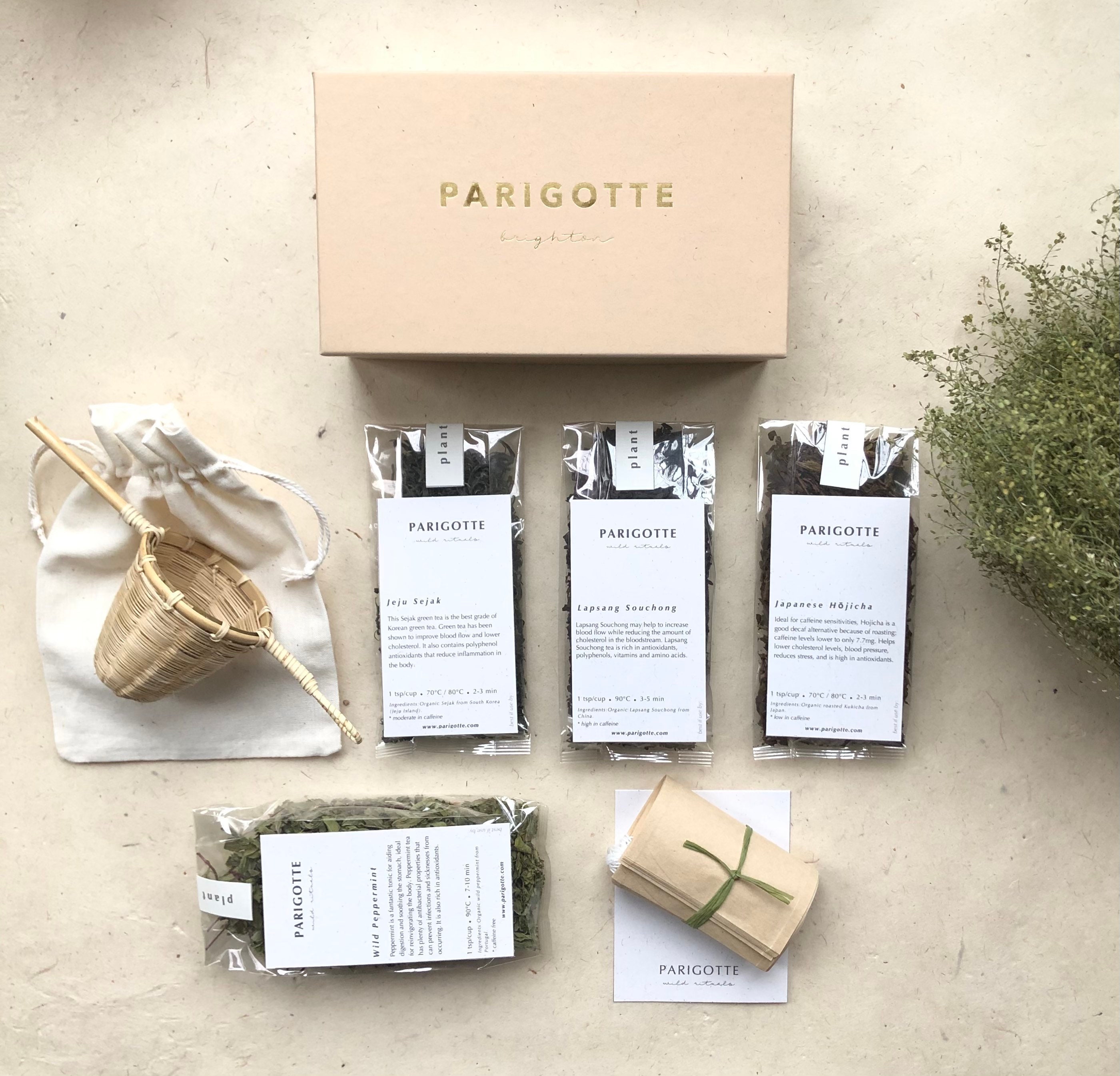 Loose Leaf Tea Gift Box Premium Organic Teas Etsy UK