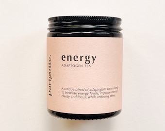 Adaptogen Energy Tea: Yerba Maté, Rhodiola, Holy Basil