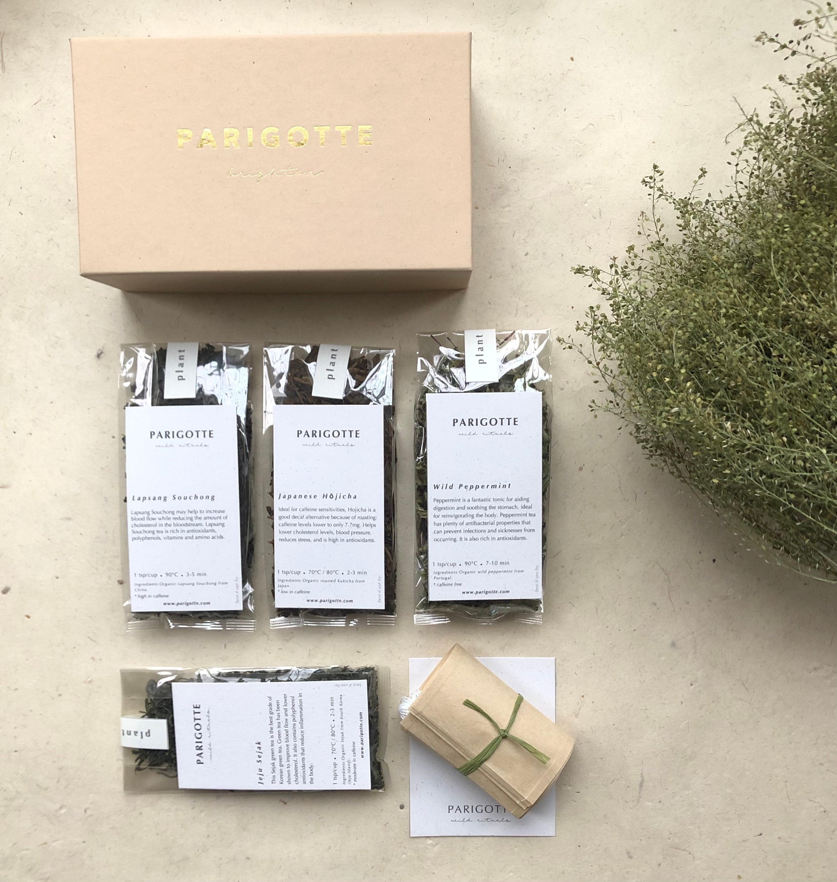 Loose Leaf Tea Gift Box Premium Organic Teas Etsy UK