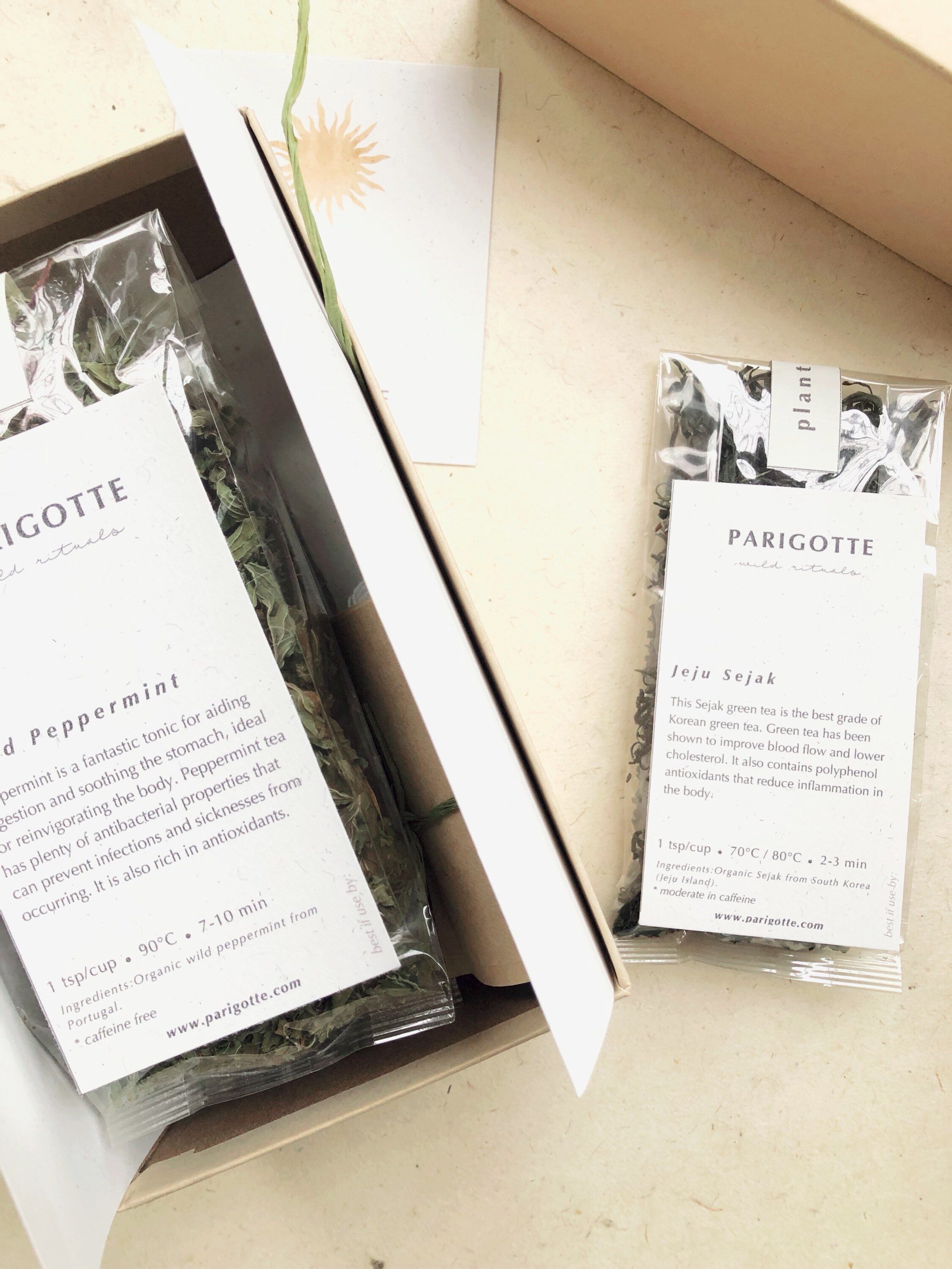 Loose Leaf Tea Gift Box Premium Organic Teas Etsy UK