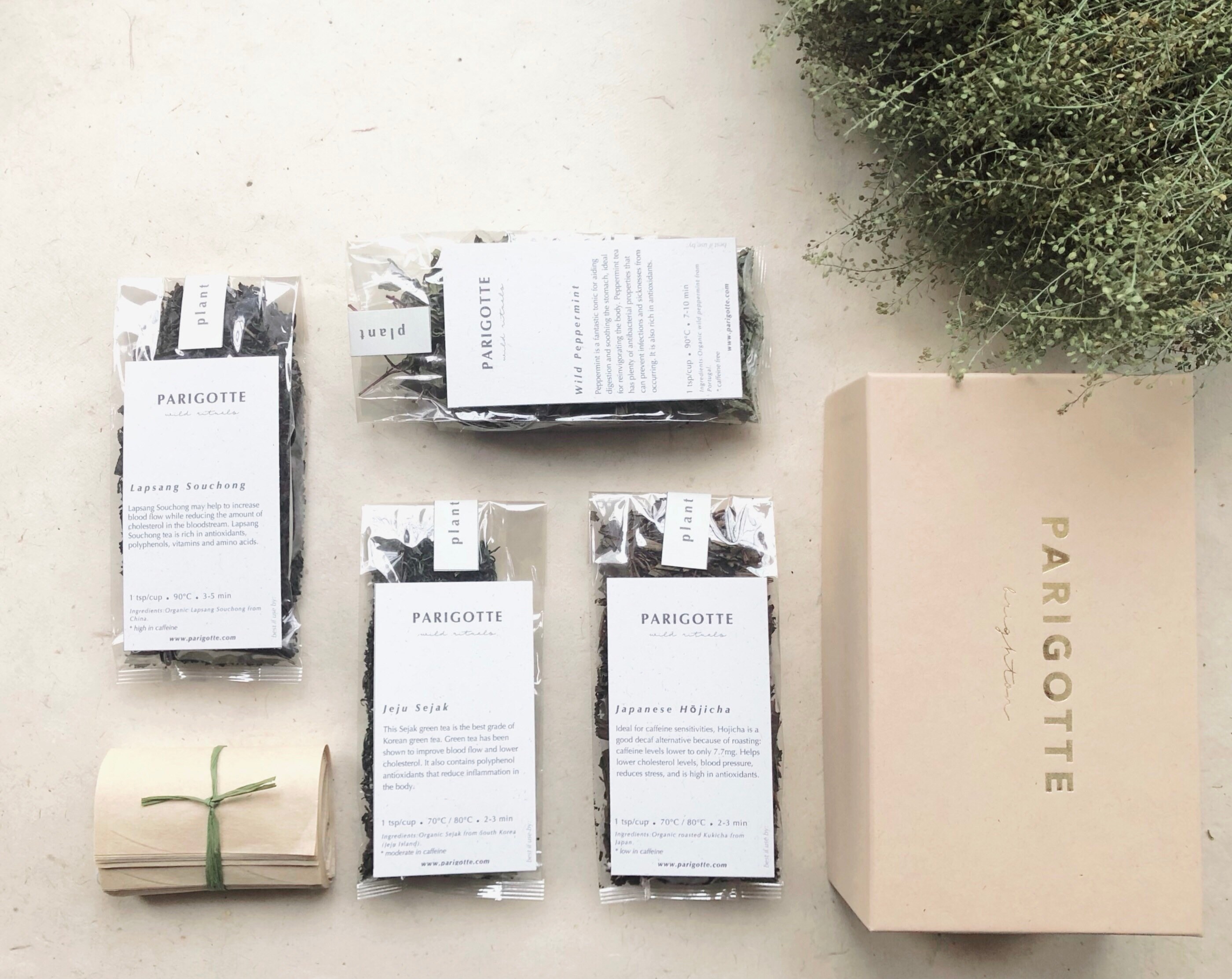 Loose Leaf Tea Gift Box Premium Organic Teas Etsy UK