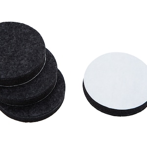 Self adhesive support for acoustic systems and stands - stability of sound