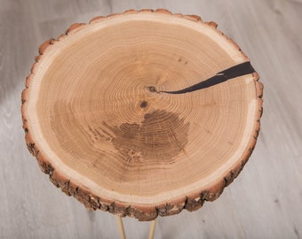 live edge coffee table