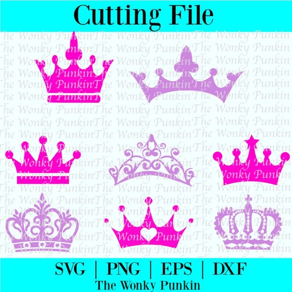 Download Queen Crown Svg Svg Bundles Png Dxf Eps Silhouette Or Cricut Vinyl