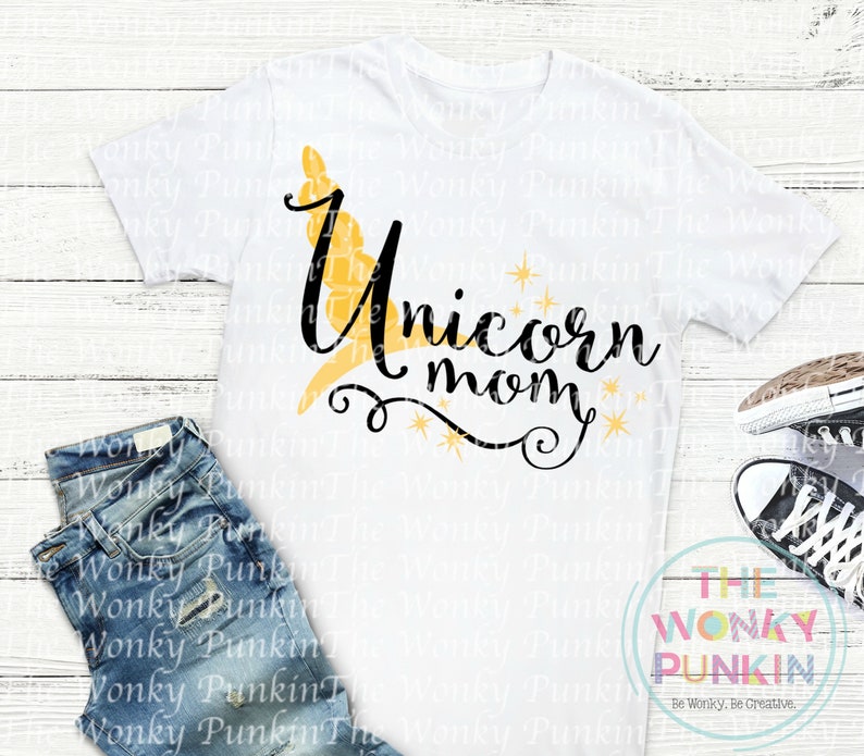 Download Unicorn Mom Svg Cut File Hip Mom Trendy Mom Humor | Etsy