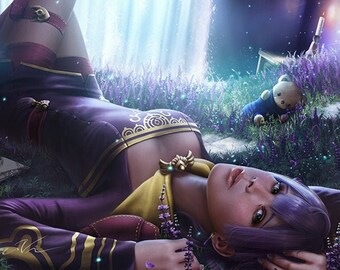 Fire Emblem Three Houses Poster | Bernadetta Art Print