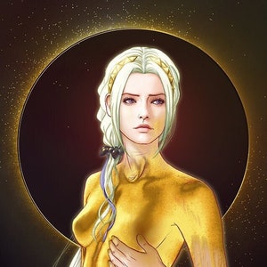 Edelgard Fire Emblem Warriors Three Hopes Poster | Icon Series Art Print