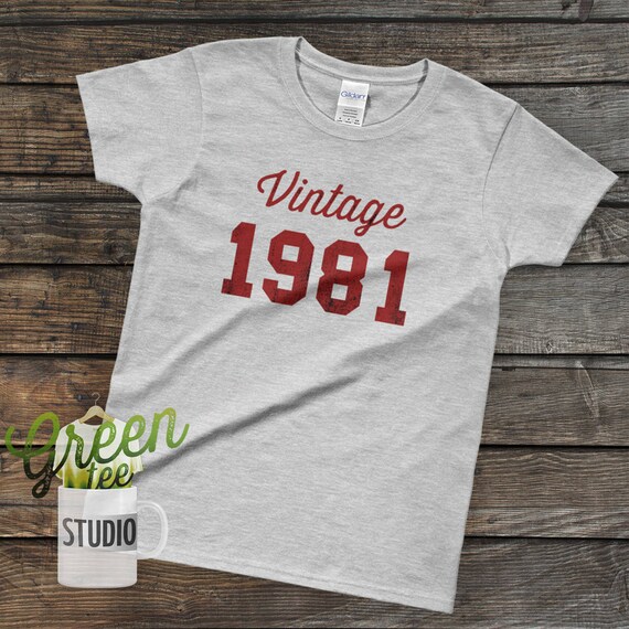 1981 Graphic Tee | 38th Birthday Shirts For Women | Birthday Gifts For Her | 80s T Shirts | 38th Birthday Gift | 38th Birthday TShirt 1981 Graphic Tee | 38th Birthday Shirts For Women | Birthday Gifts For Her | 80s T Shirts | 38th Birthday Gift | 38th Birthday TShirt