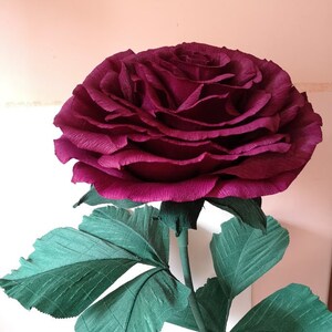 Giant Paper Rose Home and Event Decoration - Etsy