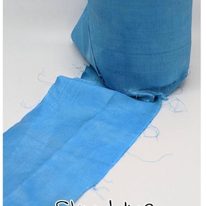 Wide SARI SILK RIBBON. 5 meter lengths.  recycled and reclaimed pictures are for illustration & reference only.