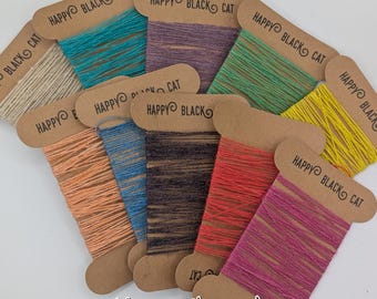 HEMP YARN, LACE weight: 2ply Vegan Thread, Natural Fiber (10 meters