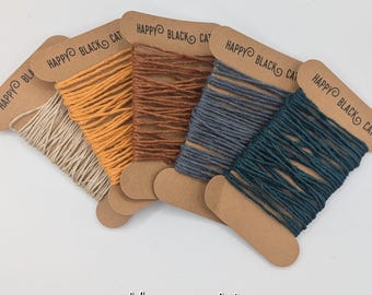 HEMP STRING YARN: Vegan-Friendly, Strong Fiber - Per Meter