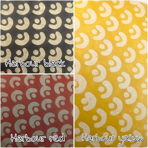 BATIK LOKTA PAPER: Handmade Waxed Sheets for Scrapbooking and journals A4 / 8.2''x11.6'' / 21cmx29cm image 6