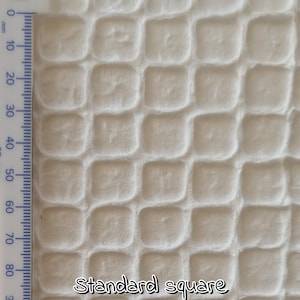 SQUARE EMBOSSED MULBERRY Paper: Agave Paper, Handmade A4 / 8.2''x11.6 ...