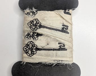 サリーシルクリボンキー：リサイクルジャーナル、スクラップブック、刺繍（メートル単位で販売）