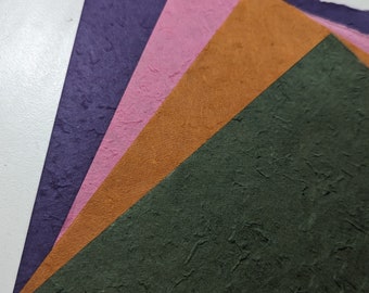 Nepalese Lokta Paper (50-60gsm) Handmade A4 / 8.2''x11.6'' / 21cmx29cm