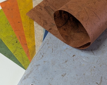 Carta in fibra di banana: base di gelso fatta a mano (40-50 g/m²) A4 / 8,2''x11,6'' / 21 cm x 29 cm