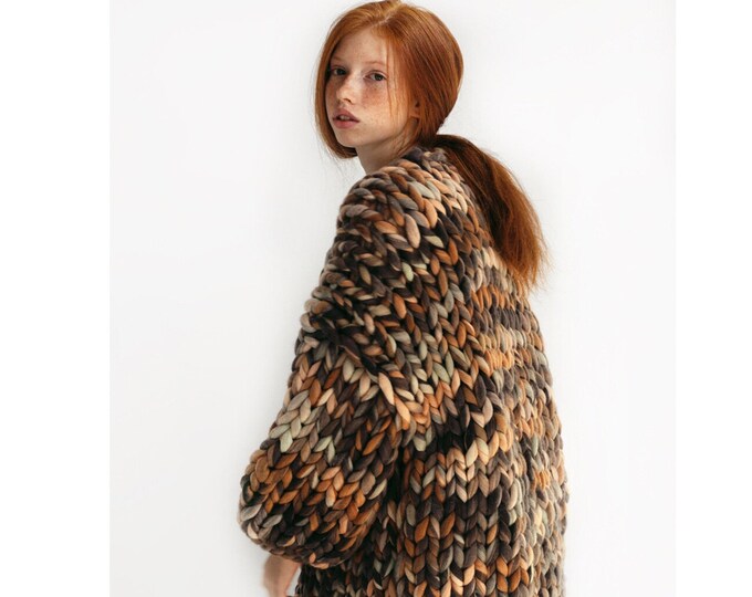 womens multi coloured cardigan