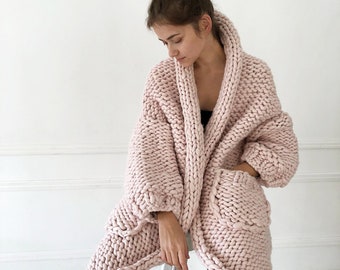 Chunky Knit Cardigan Etsy Chunky Knit Cardigan Etsy