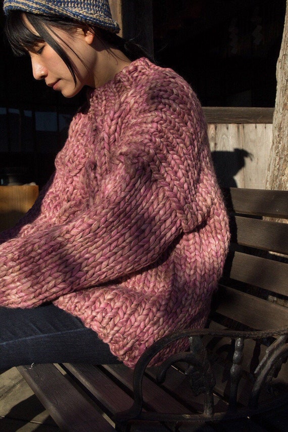 Chunky cable knit sweater Thick sweater womens Merino wool jumper Chunky cable knit sweater Thick sweater womens Merino wool jumper