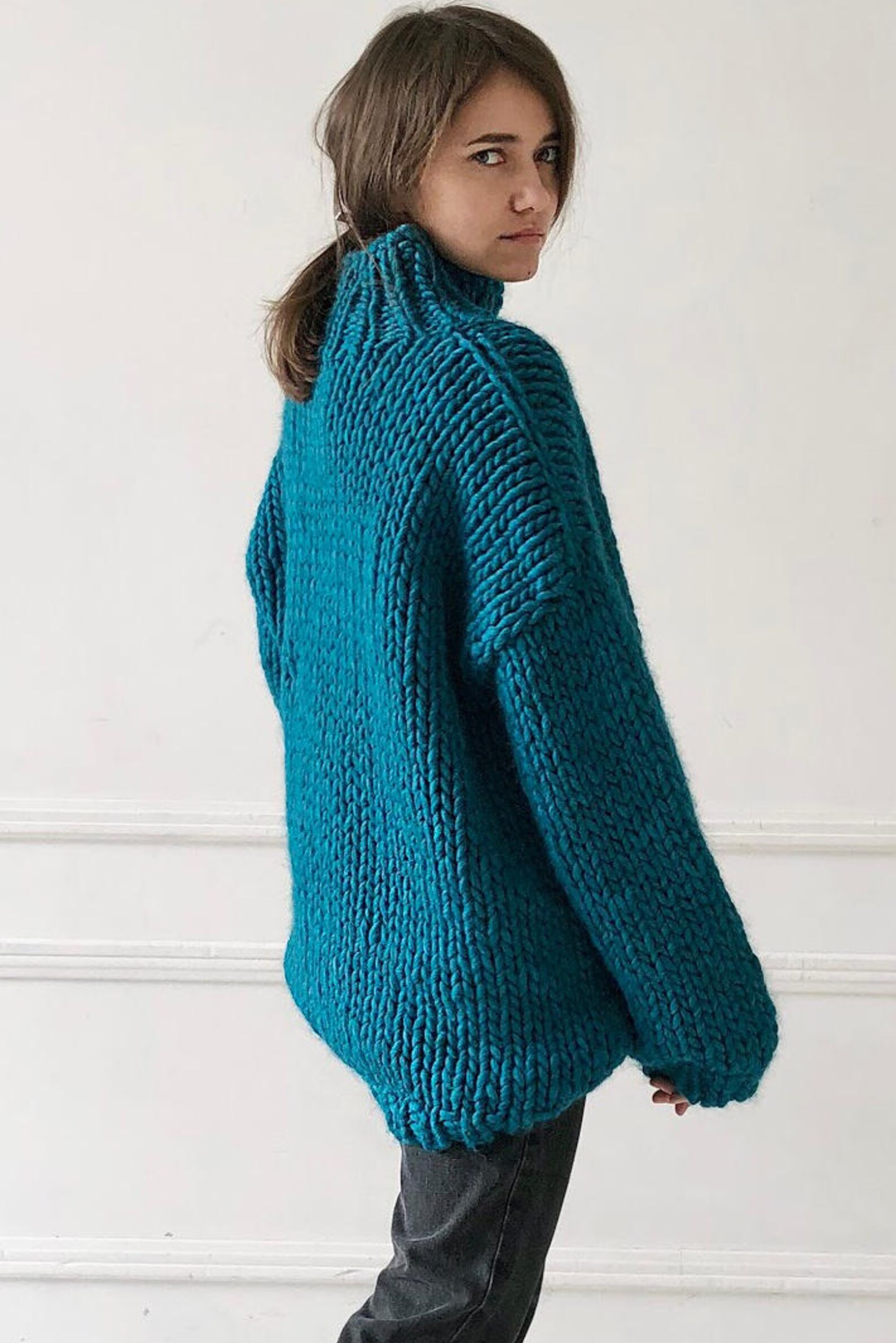 Rollkragenpullover – Rollkragenpullover – Chunky – Strickpullover