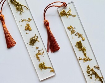 Resin Bookmarks | Flower Bookmarks | Mini Bookmarks | Mustard Seed | Thank you teacher | Books | Gifts | Handmade Bookmark | Teacher Gift