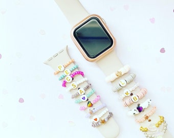 Apple Watch Charms | Smartwatch Accessories | iWatch Charms | Halo Rings | Watch accessories | Apple Watch |Stackable Band Charm Watch Bands