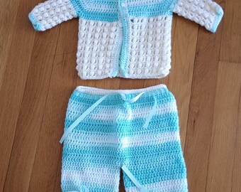 Handmade baby outfit