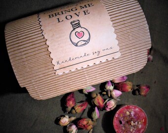 Bring Me Love Candles-six pcs-dressed candles-love
