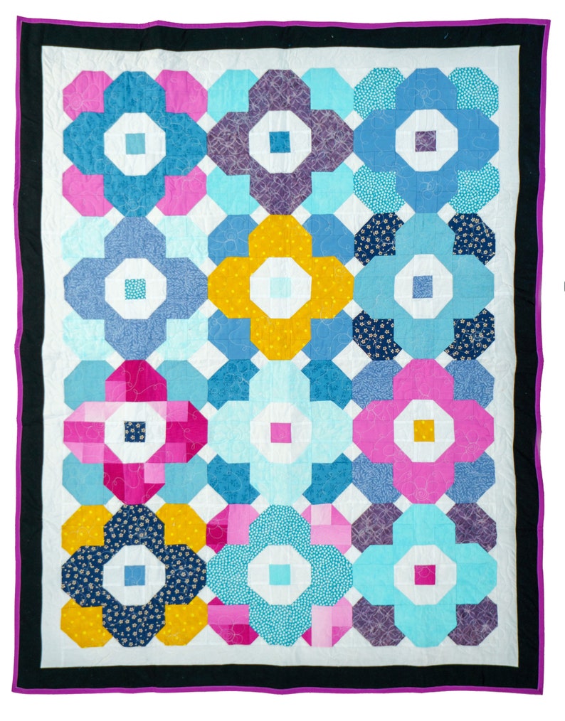 Emma's Garden Quilt Pattern Pdf Download Etsy Canada