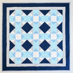 Mountain Cross Quilt Pattern - pdf download