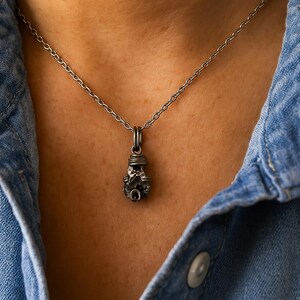Raw Genuine Campo del Cielo meteorite Wire Prong Pendant - Silver/Steel/Copper/Bronze/14K Gold 14K Rose Gold/Black Niobium- Cert. of Authent