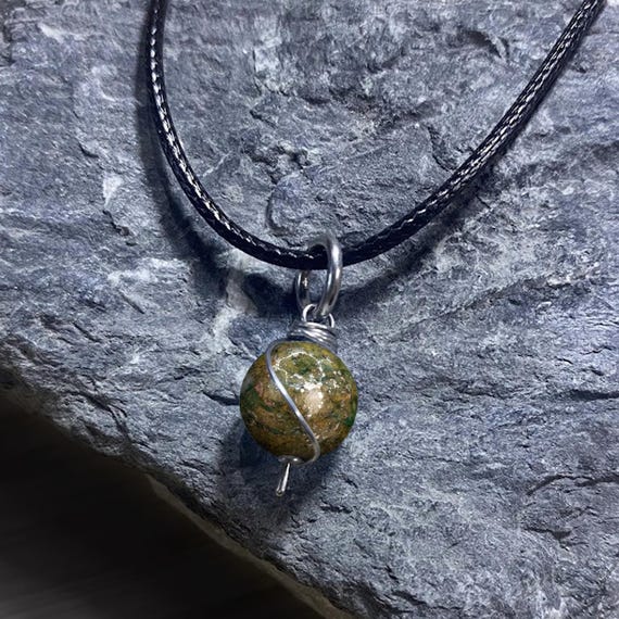 Atacamite Dangly Swirl Pendant or Bracelet Charm - Wire Wrapped - /Steel/Copper/Bronze/14K Gold/14K Rose Gold/Titanium/Black Niobium