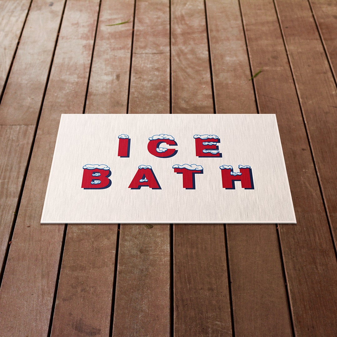 Ice Bath Machine Cold Plunge Drying Mat Andrew Huberman Lab Etsy