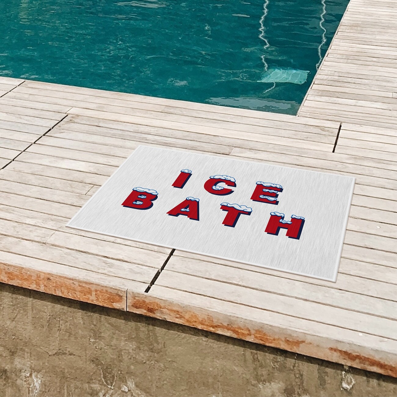 Ice Bath Machine Cold Plunge Drying Mat Andrew Huberman Lab Etsy