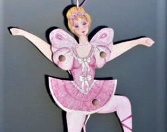Sugar Plum Fairy Nutcracker Ballerina Jumping Jack