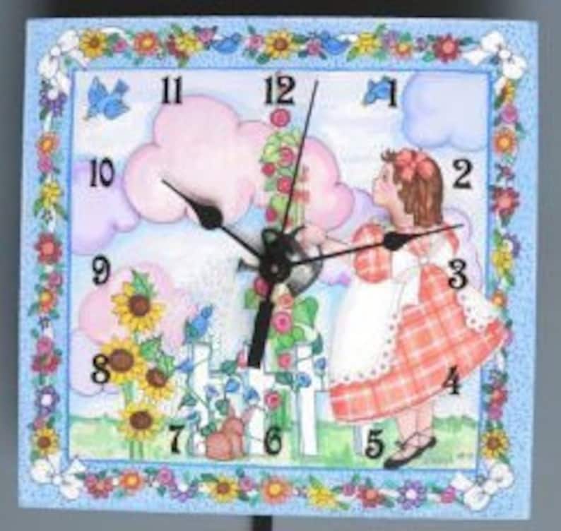 Mary Mary How Does Your Garden Grow Nursery Rhyme Girls Room Etsy