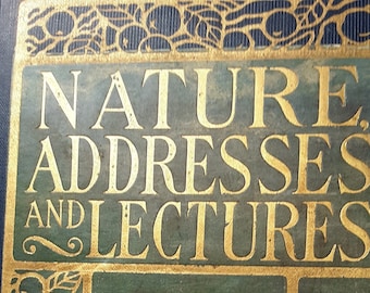 Nature Addresses and  Lectures by Ralph Waldo Emerson