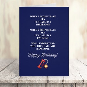 Carte d'anniversaire offensante, carte de voeux d'anniversaire pour adulte, anniversaire d'adulte, carte vierge, carte drôle drôle, téléchargement immédiat, téléchargement numérique