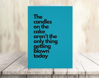Sexy Birthday Card, Adult Birthday Greeting Card, Adult Birthday, Blank Card, Funny Funny Card, Instant Download, Digital Download