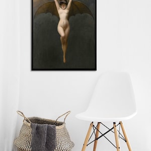 The Bat Woman Art Print by Albert Joseph Penot (Digital Download)