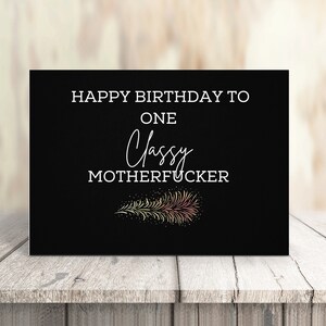 Carte d'anniversaire offensante, carte de voeux d'anniversaire pour adulte, anniversaire d'adulte, carte vierge, carte drôle drôle, téléchargement immédiat, téléchargement numérique