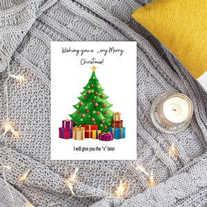 Sexy Weihnachtskarte, Weihnachtskarte, freche Weihnachten, Digitaldruck, digitale Karte, Weihnachtskarte für Erwachsene, Weihnachtskarte für Erwachsene, NFW Karte