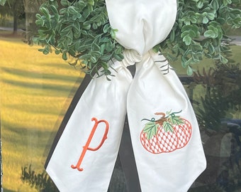 Herend Pumpkin Wreath Sash