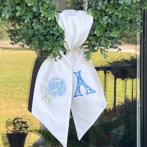 Hydrangea Wreath Sash | Mother&#39;s Day Gift