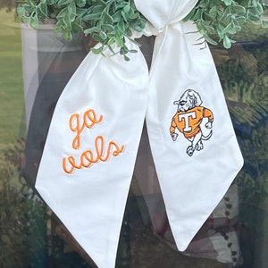 Smokey Wreath Sash