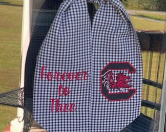 Gamecock Wreath Sash | Football Door Decor | Fall Door Decor | College Football | College Graduation | High School Graduation
